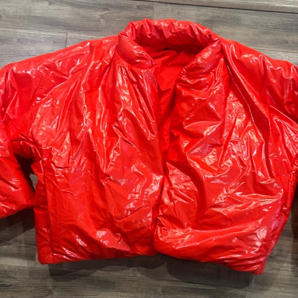 Yeezy × Gap Red Round Jacket Kanye West